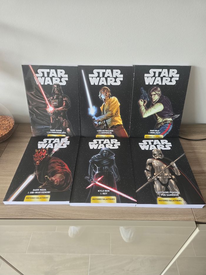 Ensemble de 6 livres star wars - photo numéro 2