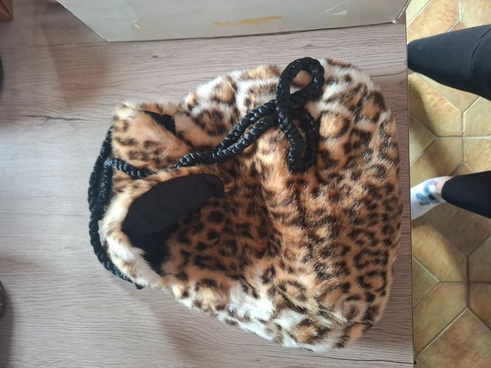 Sac bandoulière léopard