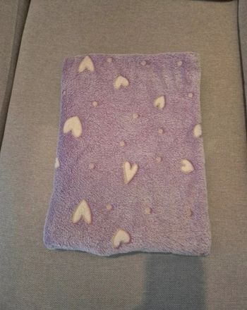 Plaid rose coeur phosphorescent