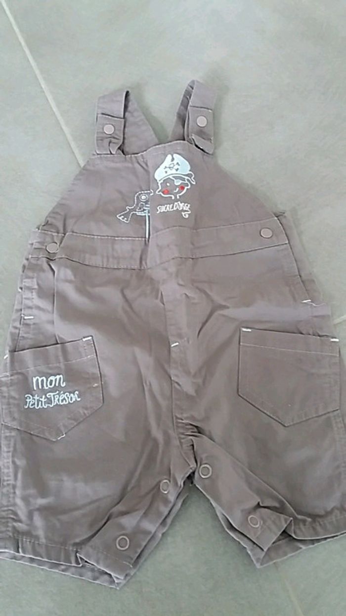 Salopette short