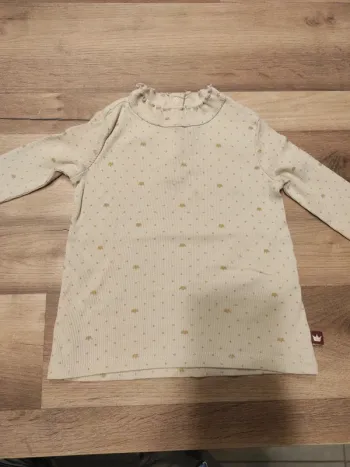 Tee-shirt côtelé ML 4 ans Sergent Major