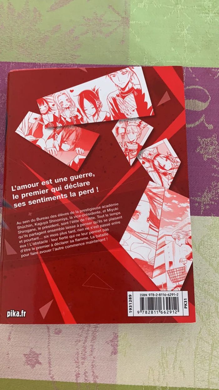 Manga Kaguya-Sama Love is War 1 - photo numéro 2