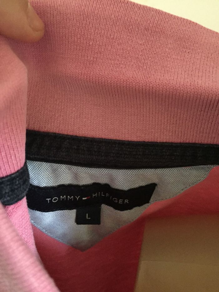 Polo#tommy hilfiger#taille L - photo numéro 3