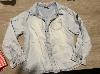 Chemise bleu