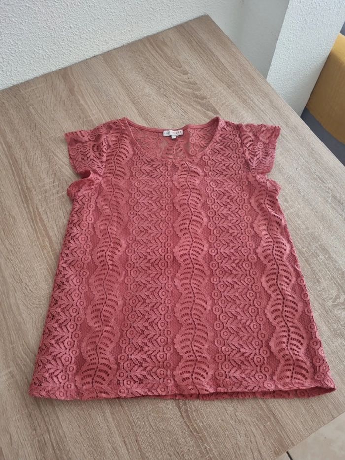 Tee shirt Lady blush