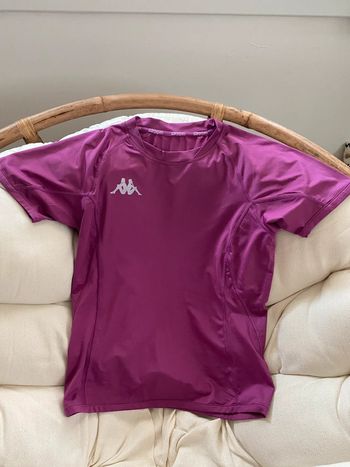 T shirt bordeaux Kappa