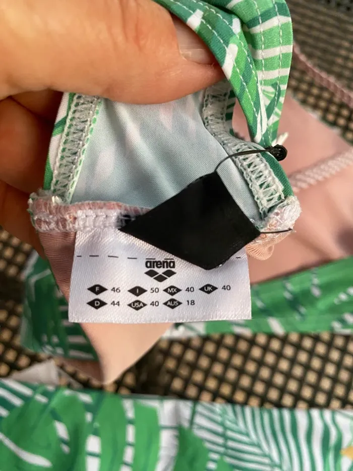 Maillot de bain neuf Arena xxl 46 neuf étiquette - photo numéro 7