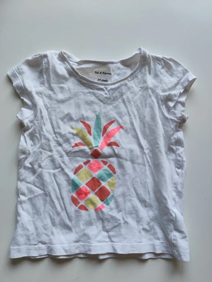 T-shirt manches courtes 24 mois