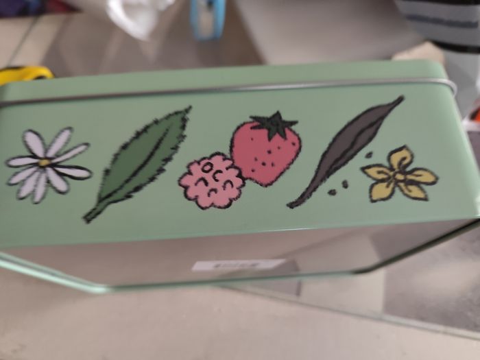 Boîte à thé de collection metal - photo numéro 3