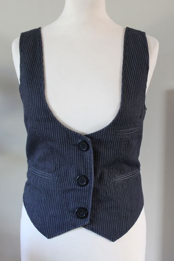 Veston marine 36 NEUF