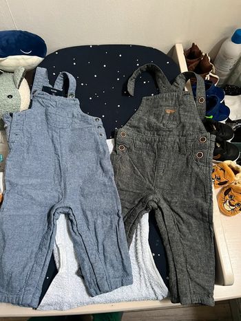 2 salopette 12 mois #12moisgarçon
