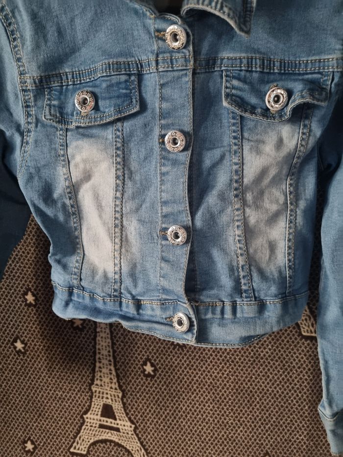 Veste en jean 8ans - photo numéro 2