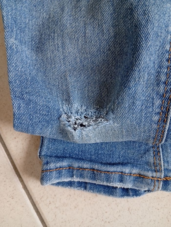 Pantalon jeans slim fille 3 ans 90/97 cm Kiabi - photo numéro 3