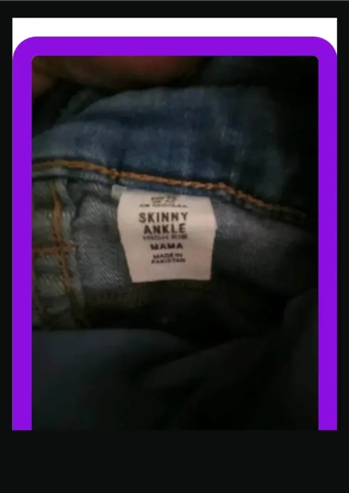 Jeans skinny grossesse taille 32 - photo numéro 6