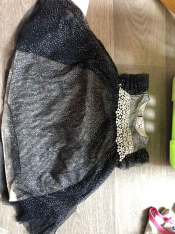 Robe et gilet pailleté