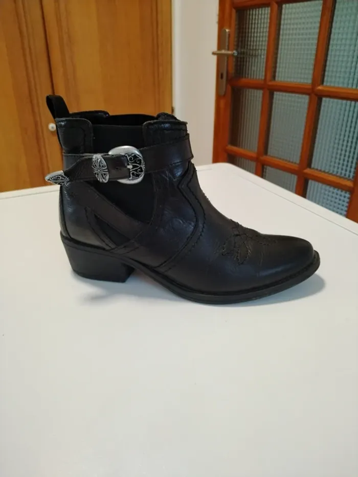 boots avec détails fantaisie