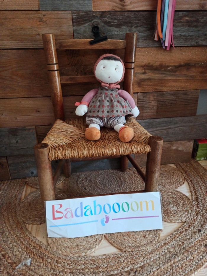 Peluche poupée les coquettes Moulin roty tbe