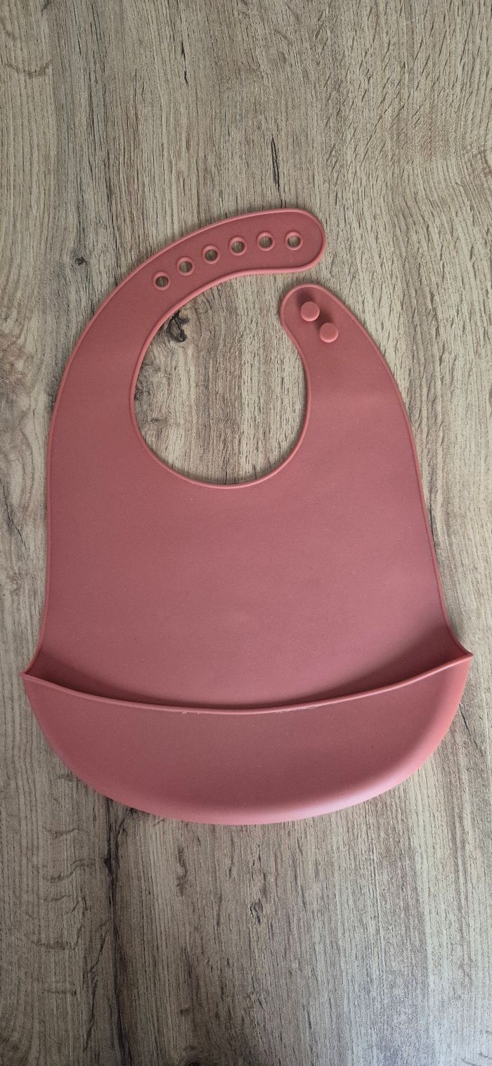 Bavoir zeeman terracotta - photo numéro 1