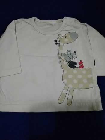 T-shirt manches longues bébé garçon 3 mois