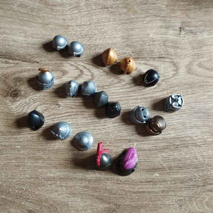 🪄 Lot casques adultes médiéval playmobil #emyfleury_playmobil