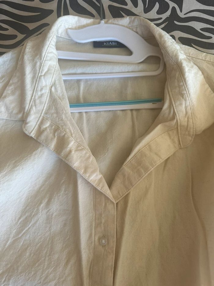 Chemise KIABI lin XL - photo numéro 4