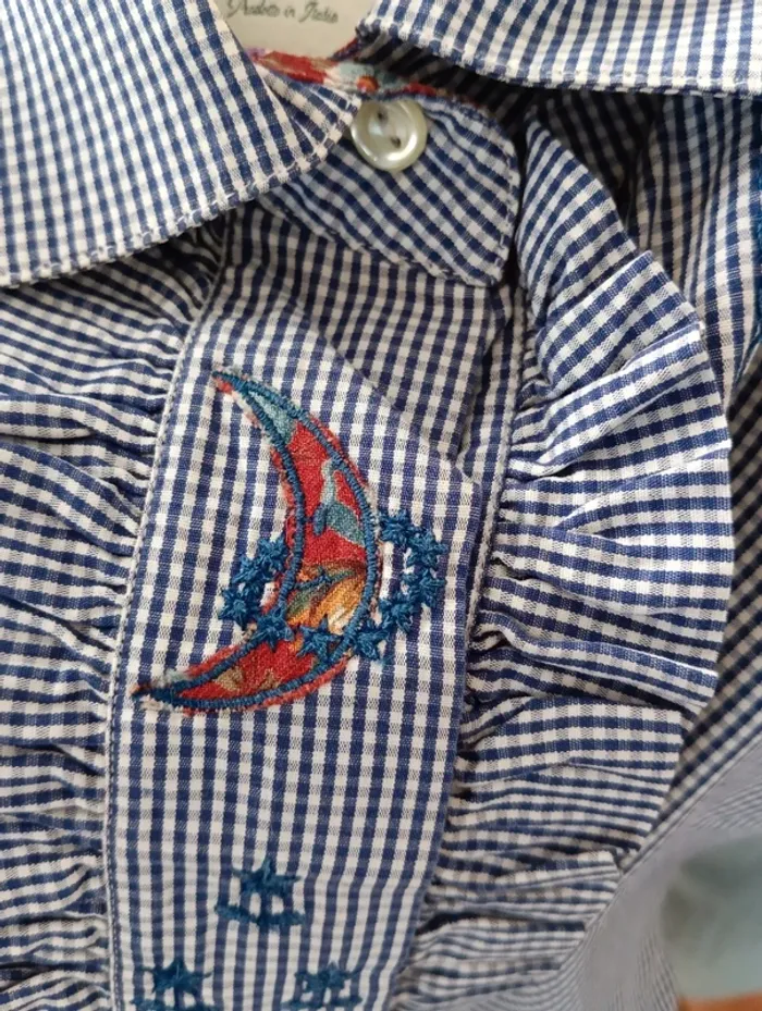 Chemise vintage vichy manches longues - photo numéro 10