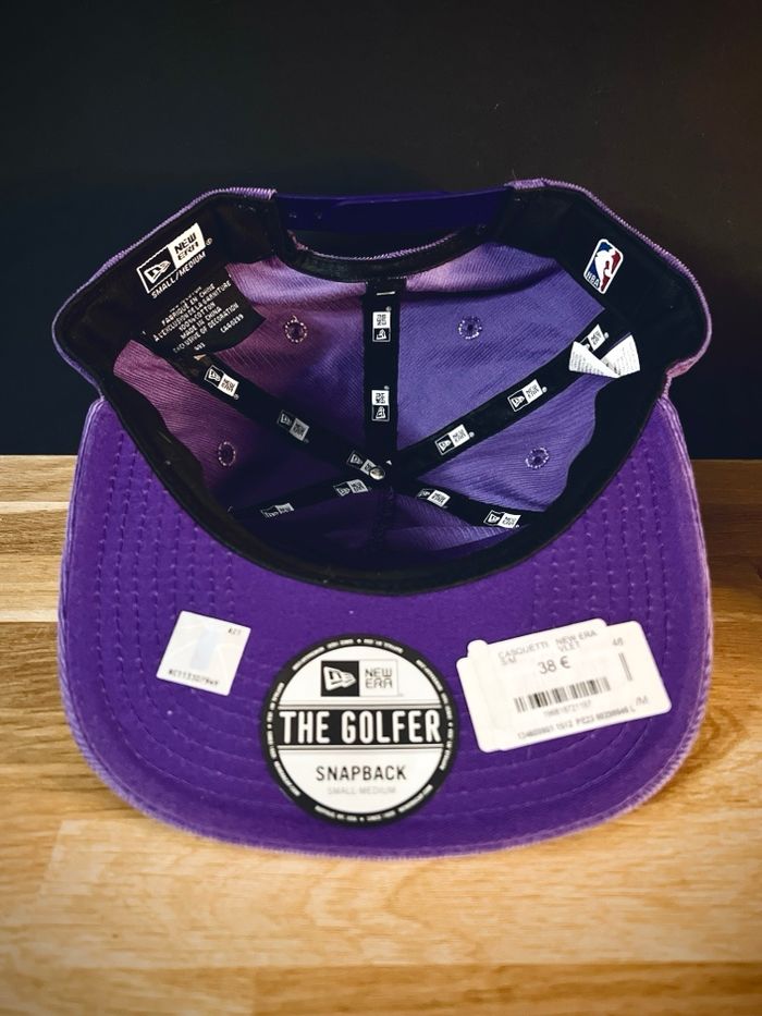 Casquette NBA Lakers Los Angeles Champions - Basketball Cap New Era  Golfer - Neuf - photo numéro 5