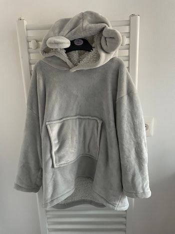 Pull plaide ours enfant - atmosphera kids - 8/10 ans 