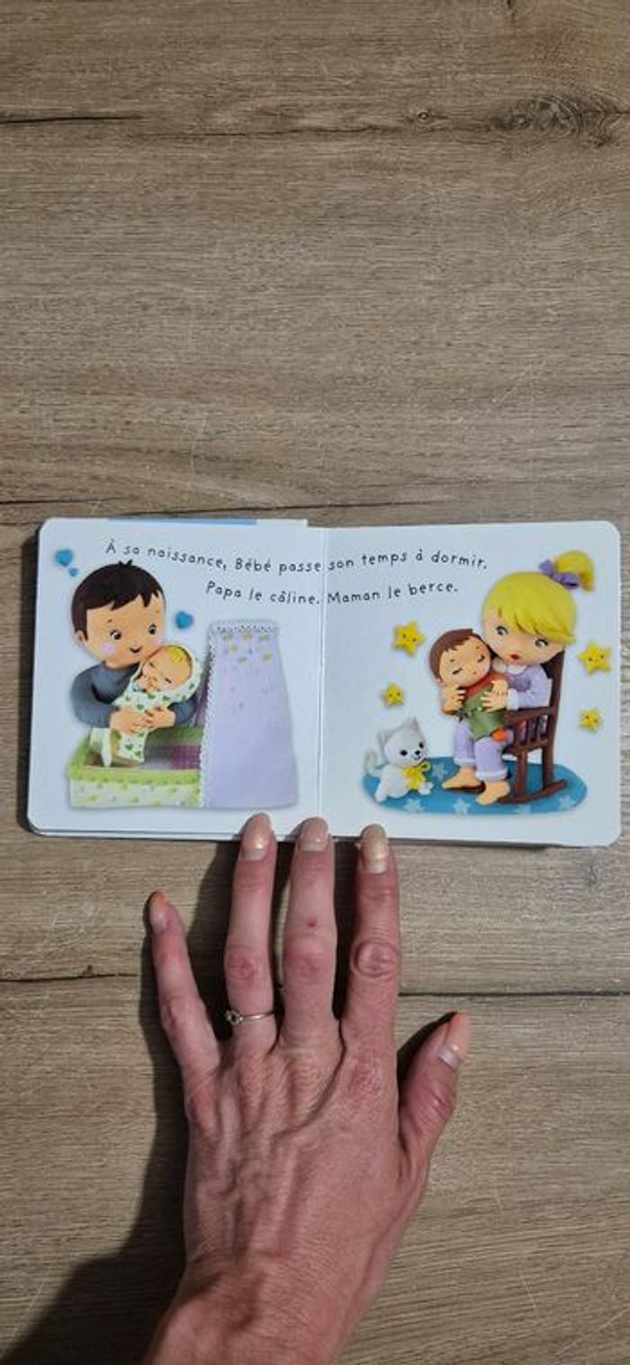 Livre imagier : Bébé dort - photo numéro 2
