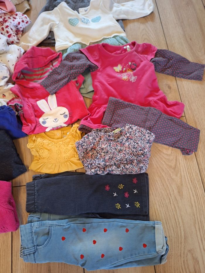 Lot vêtements bébé fille 12 mois - photo numéro 4