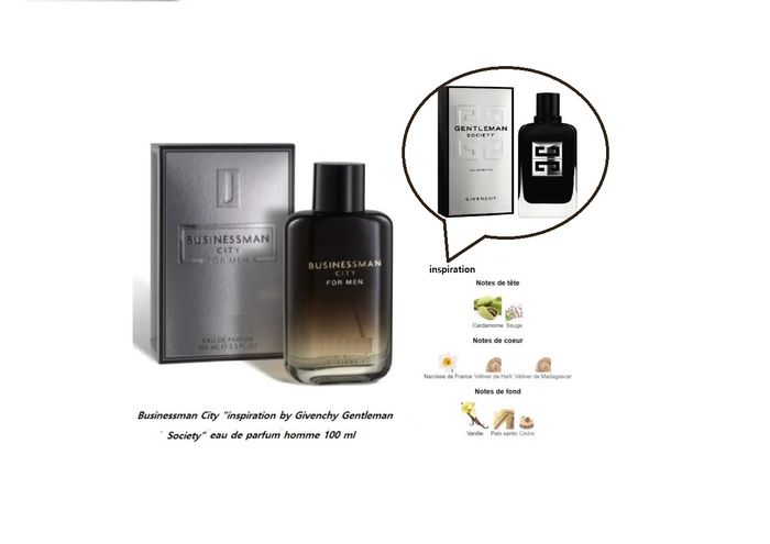 Businessman City "inspi  G  Gentleman Society " eau de parfum homme 100 ML - photo numéro 2