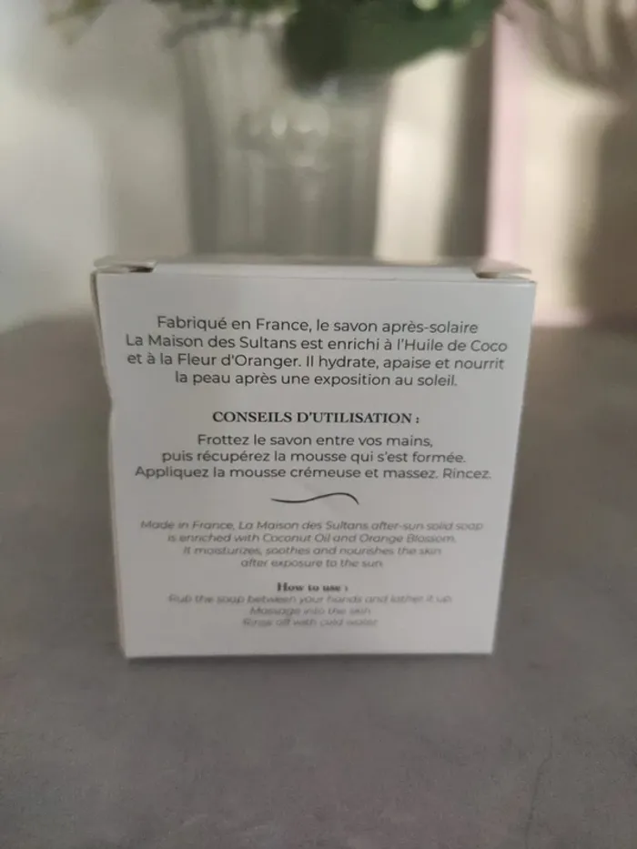 La Maison des sultans Après soleil solide - photo numéro 3