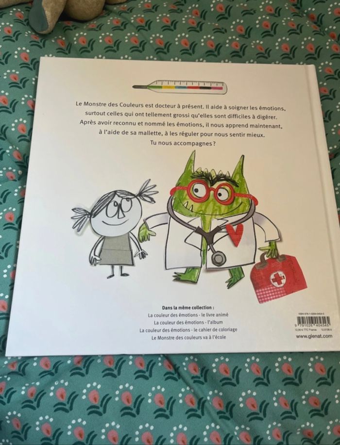 Le monstre des couleurs docteur Glénat jeunesse - photo numéro 2