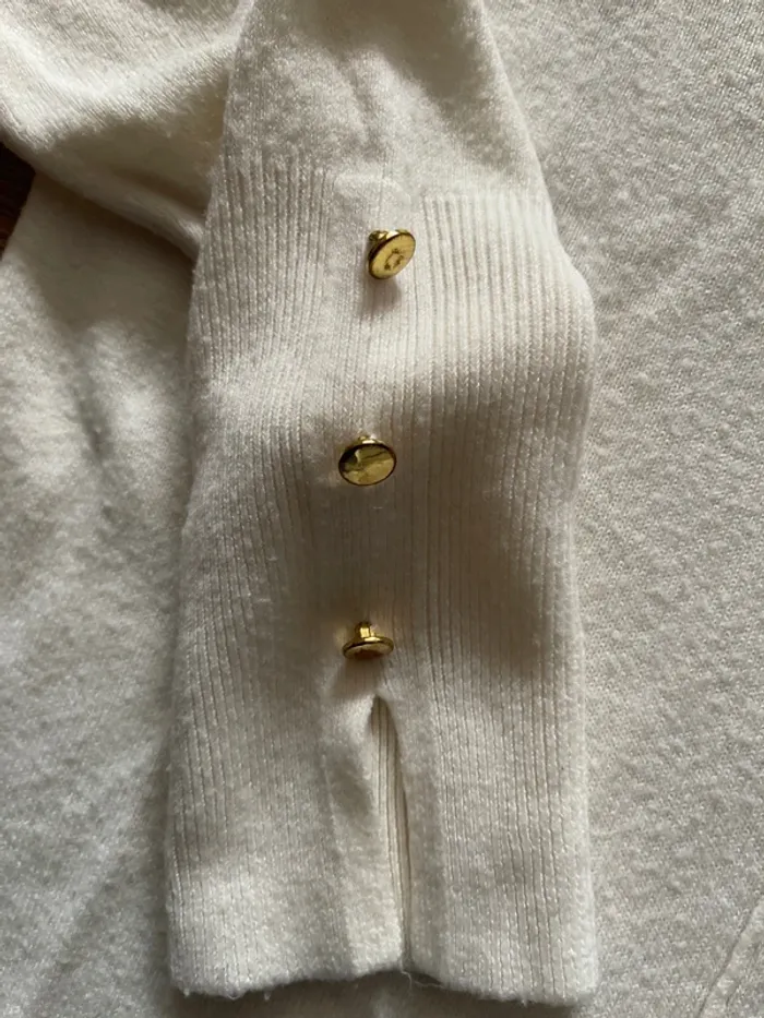 Pull ivoire primark taille XS - photo numéro 3