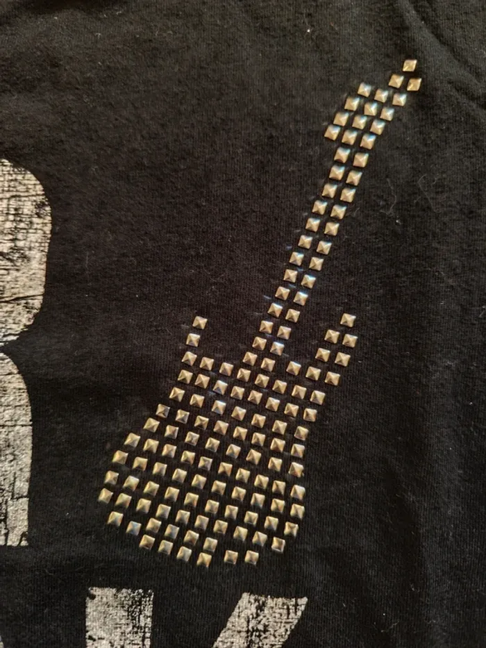 Tee-shirt Rock n' Roll taille 10 ans - photo numéro 2