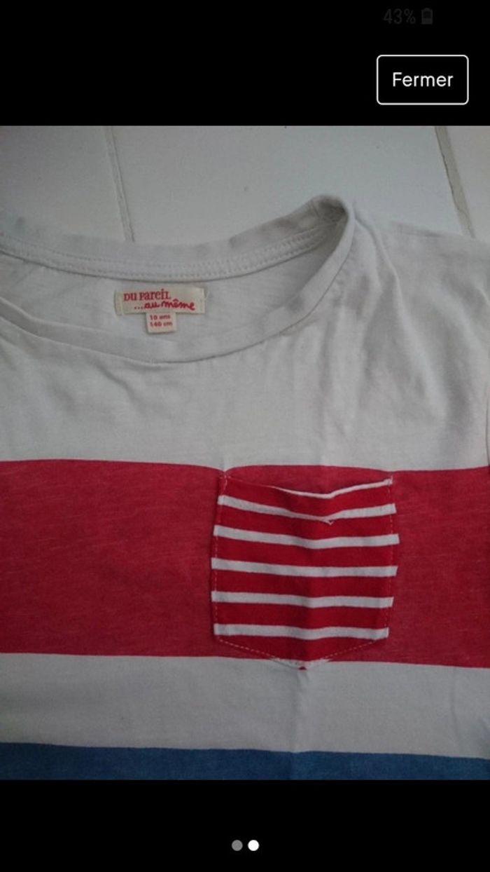 Tee shirt du pareil au même - photo numéro 2