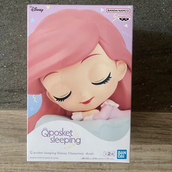 Walt Disney Figurine QPosket Sleeping Ariel La Petite Sirène B Bandai
