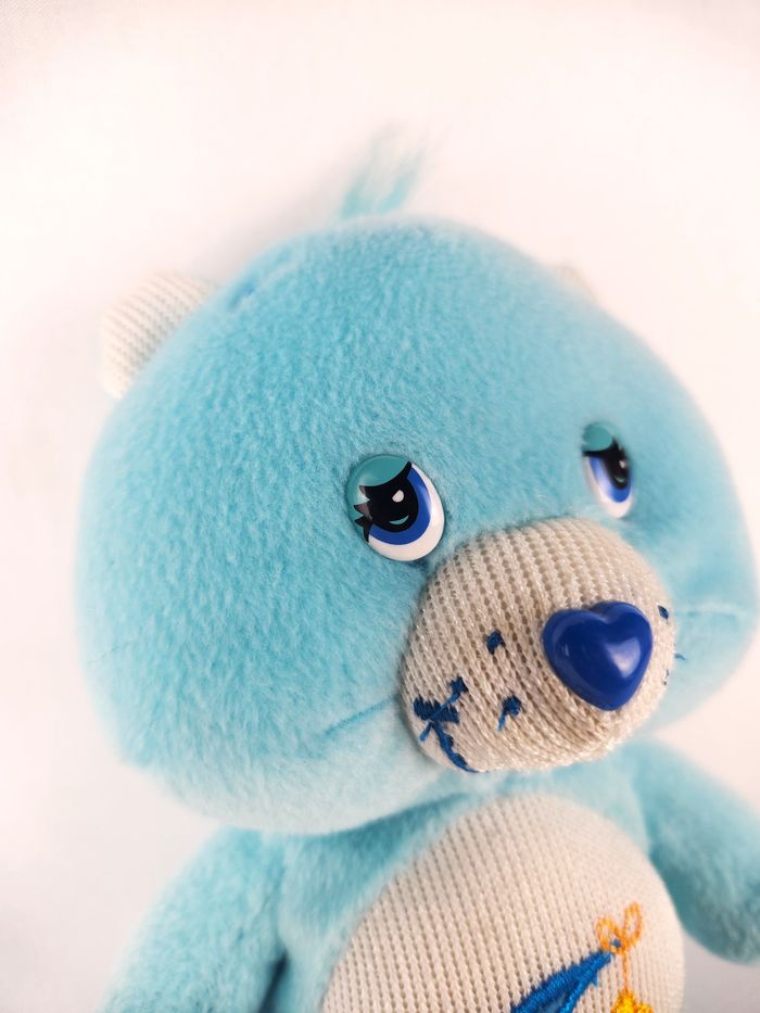Peluche Les Bisounours - Grosdodo (Bleu) - Care Bears 2005 - photo numéro 2
