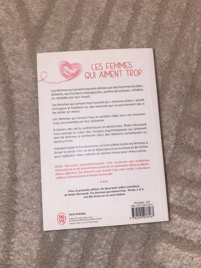 Livre pour femme « ces femmes qui aiment trop » - photo numéro 2