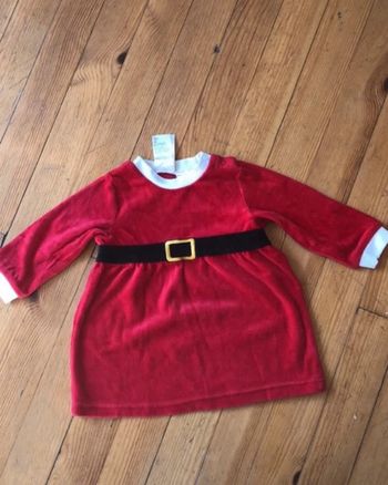 Robe de noel 9/12 mois