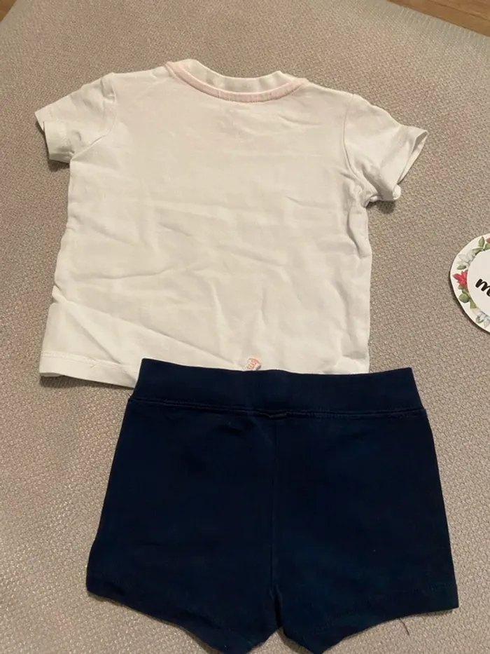 Ensemble H&M 3 mois été short et t-shirt - photo numéro 5