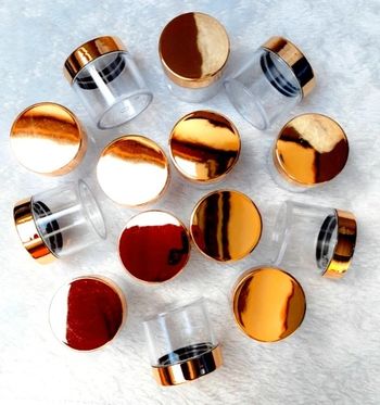 14 Pots en plastique 30ml neufs 🎁