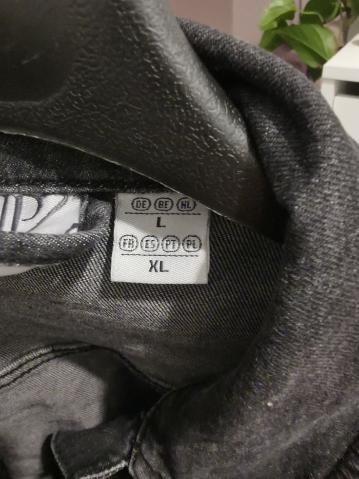 Veste jean noir XL - photo numéro 10