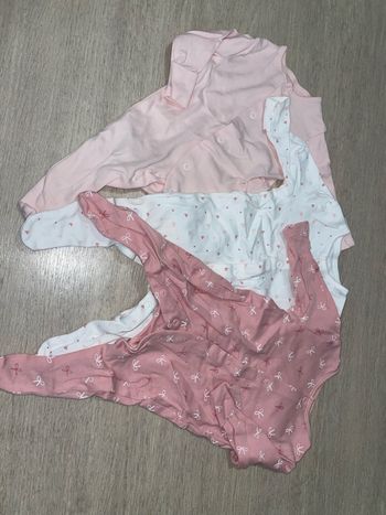 3 pyjama été bébé fille 0-3mois 