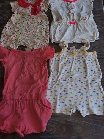 LOT 4 COMBI-SHORTS