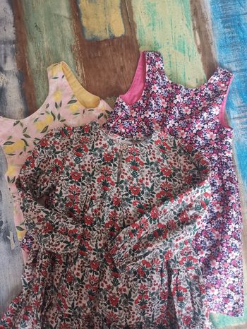 Lot Robe été 5 ans