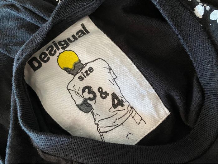 T-shirt longues manches Desigual 3/4 ans - photo numéro 3