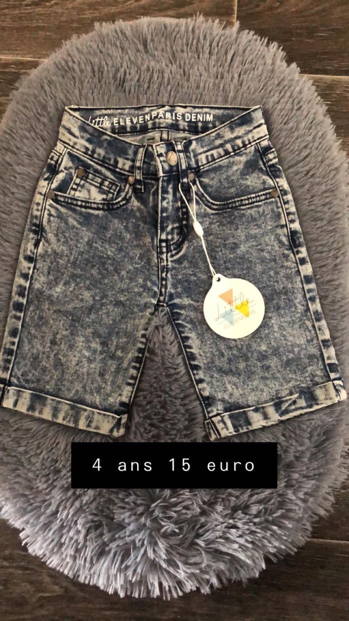 Short en jean