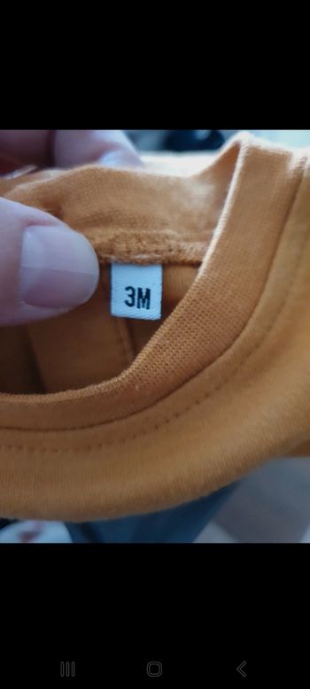 T shirt manche longue veste