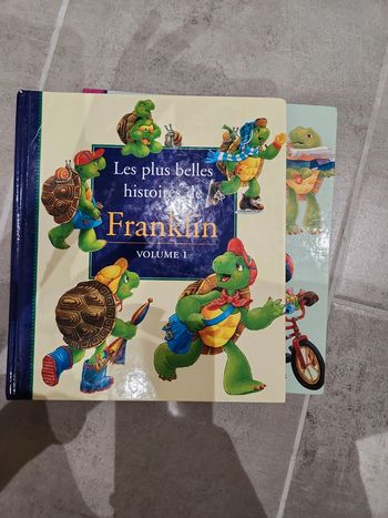 Lot de 2 livres Franklin